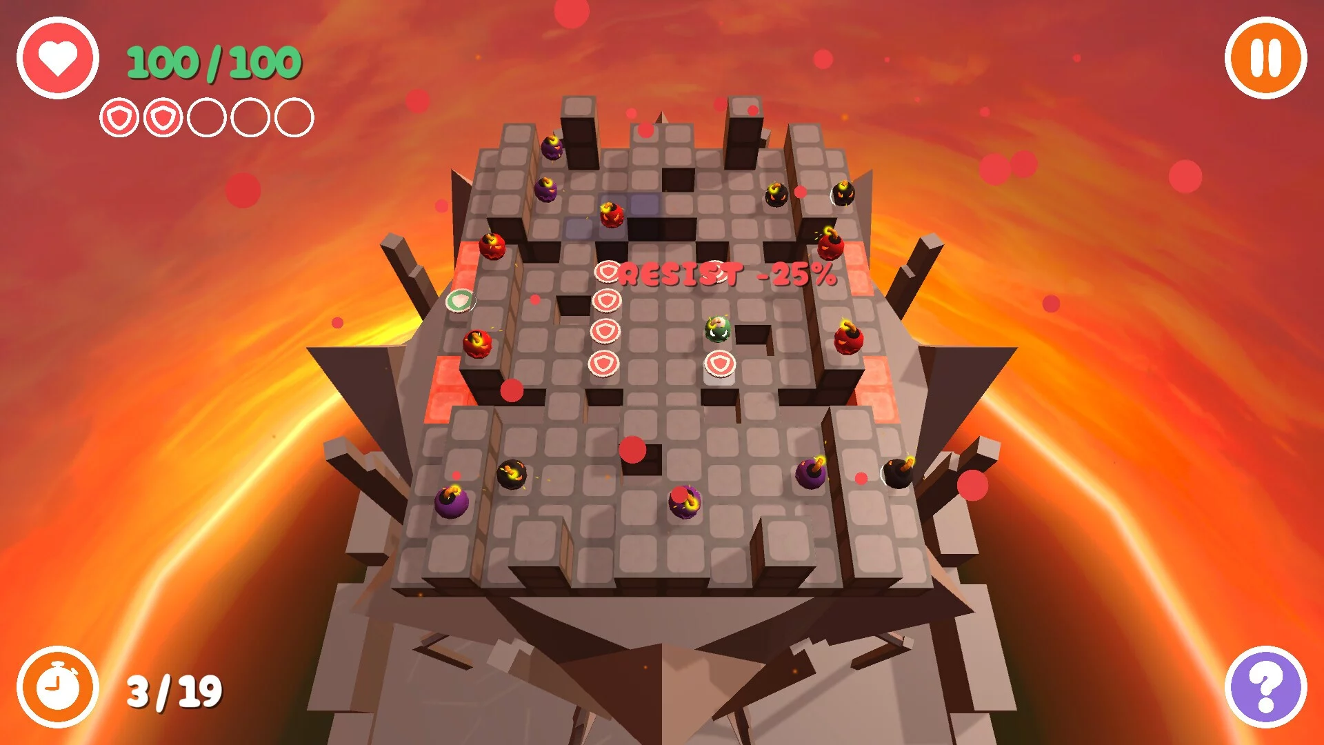 Изображение игры: Spheric Bombs