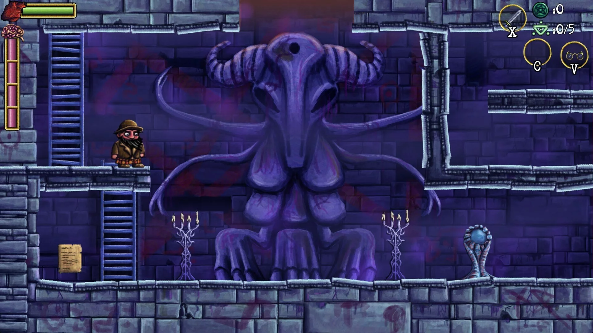 Изображение игры: Eldritchvania