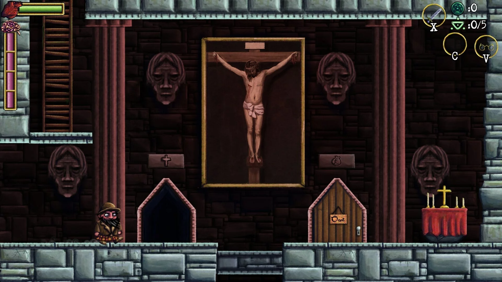 Изображение игры: Eldritchvania