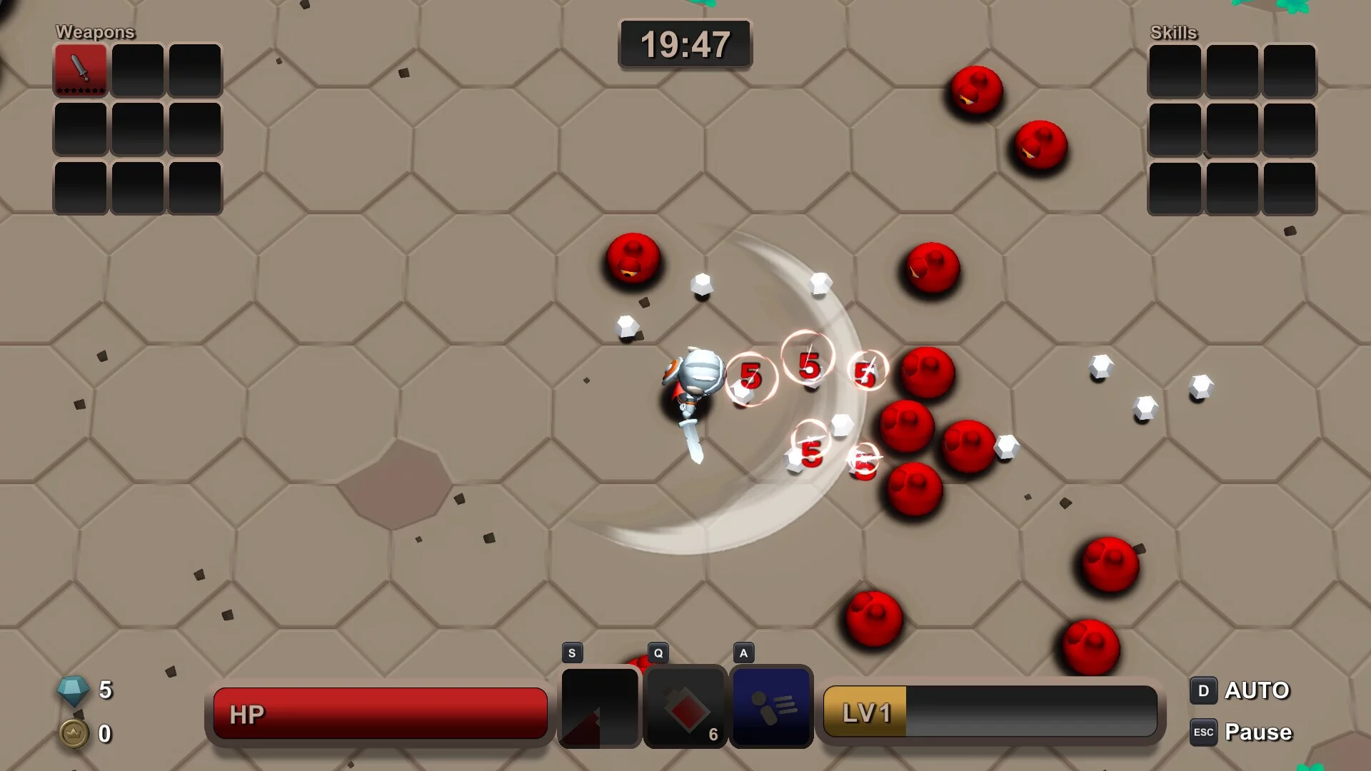 Изображение игры: RPG Survivors