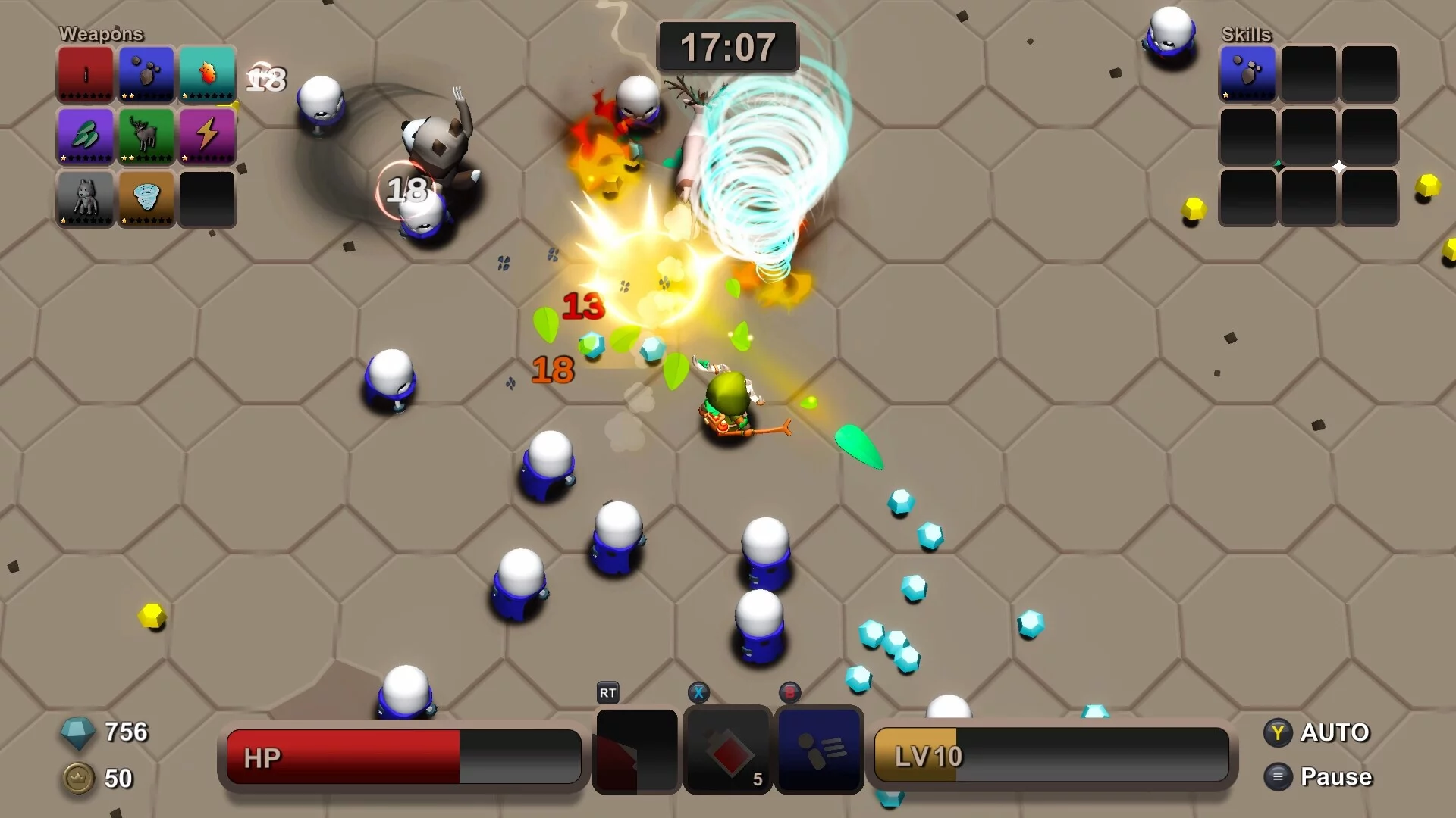 Изображение игры: RPG Survivors