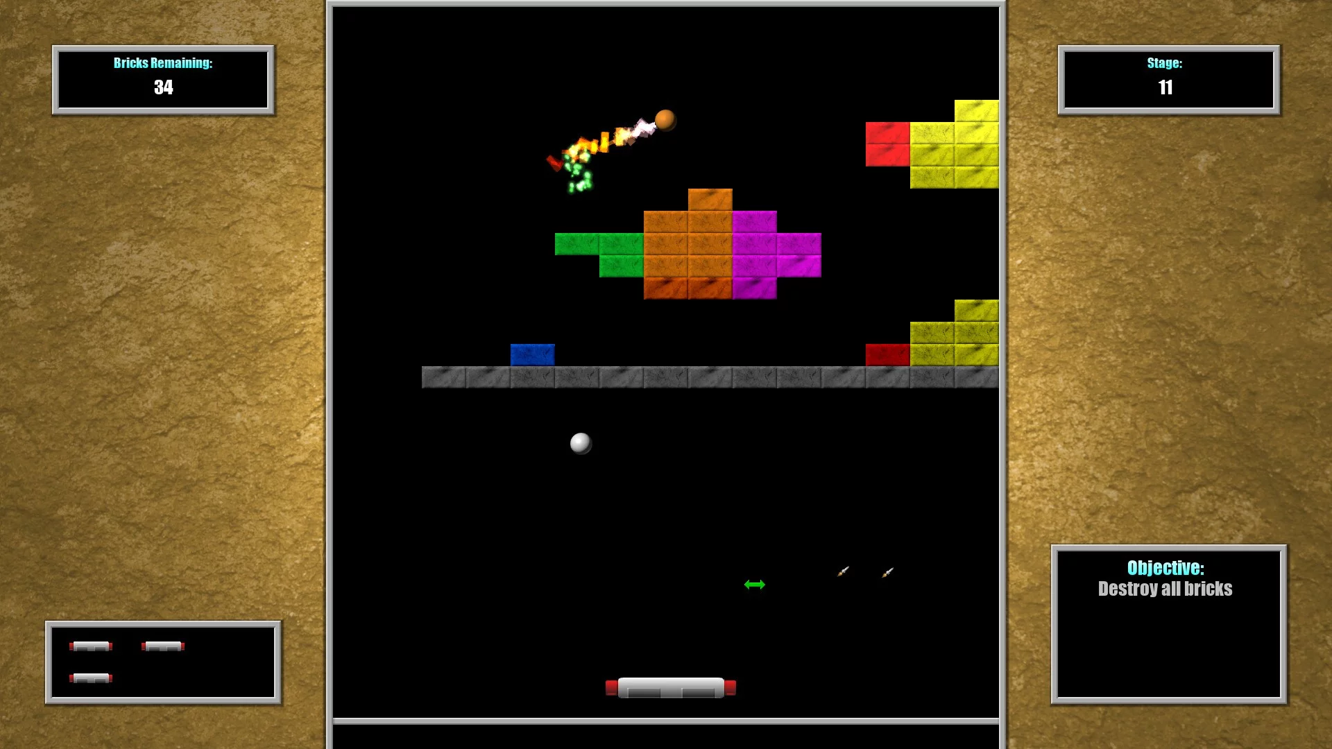 Изображение игры: Brick Blaster
