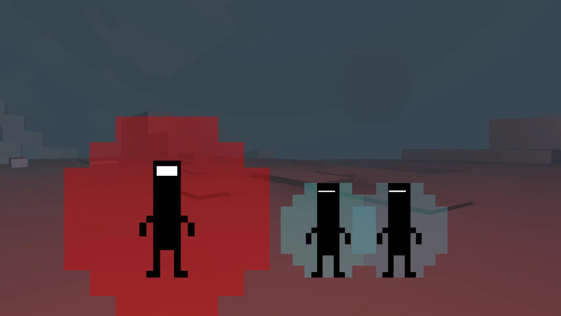 Изображение игры: BIT.TRIP VOID