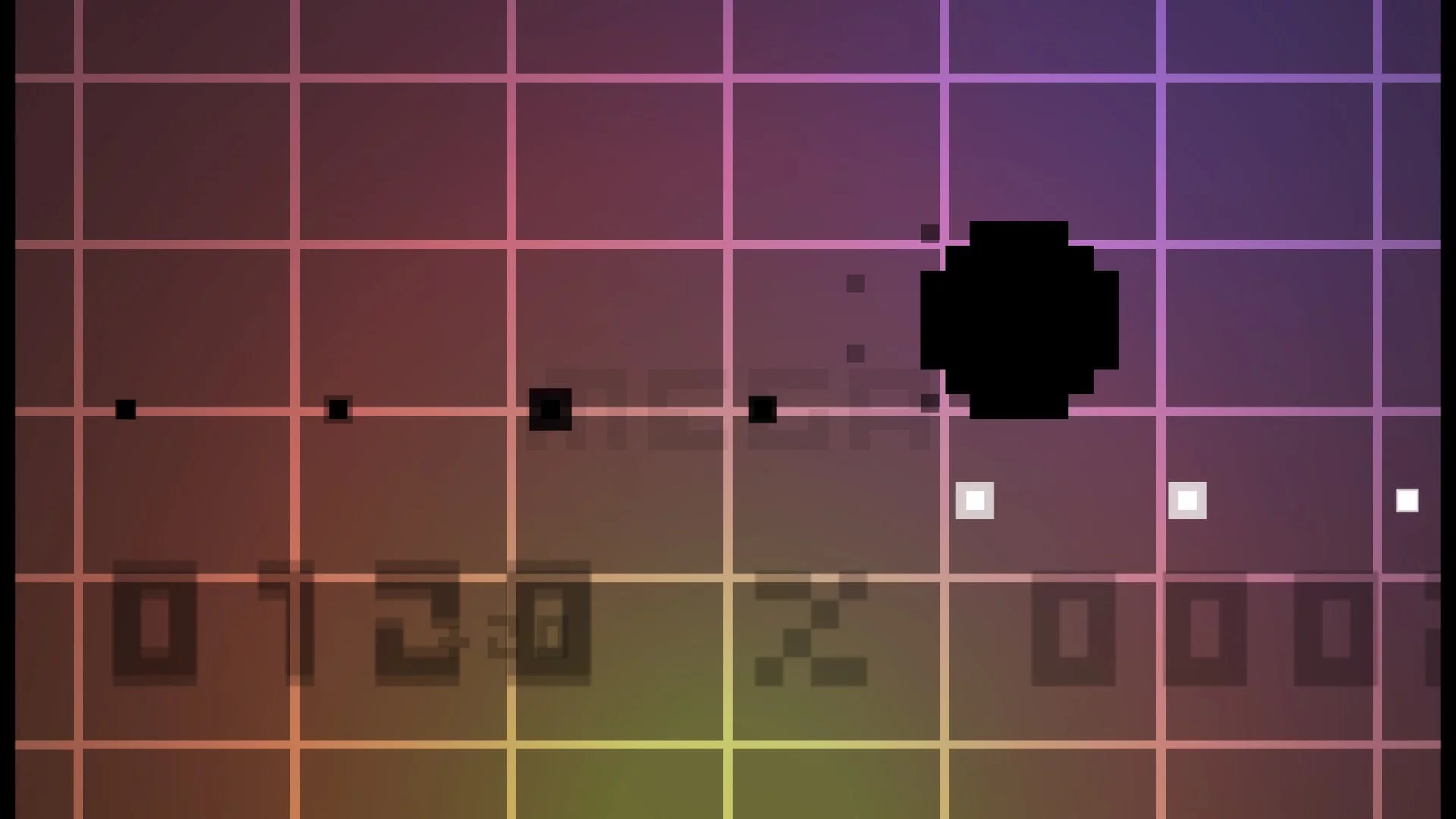 Изображение игры: BIT.TRIP VOID