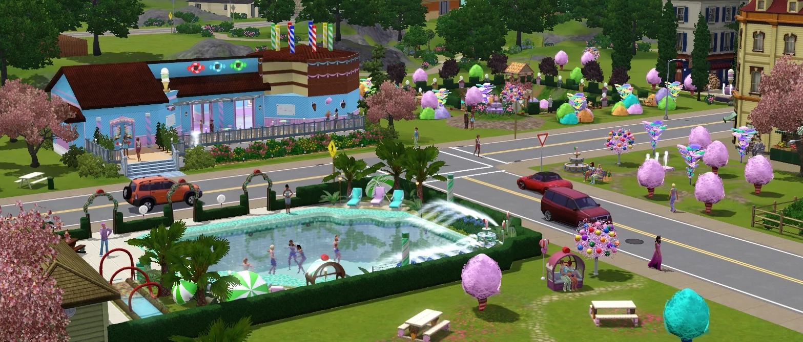 Изображение игры: The Sims 3: Katy Perry's Sweet Treats
