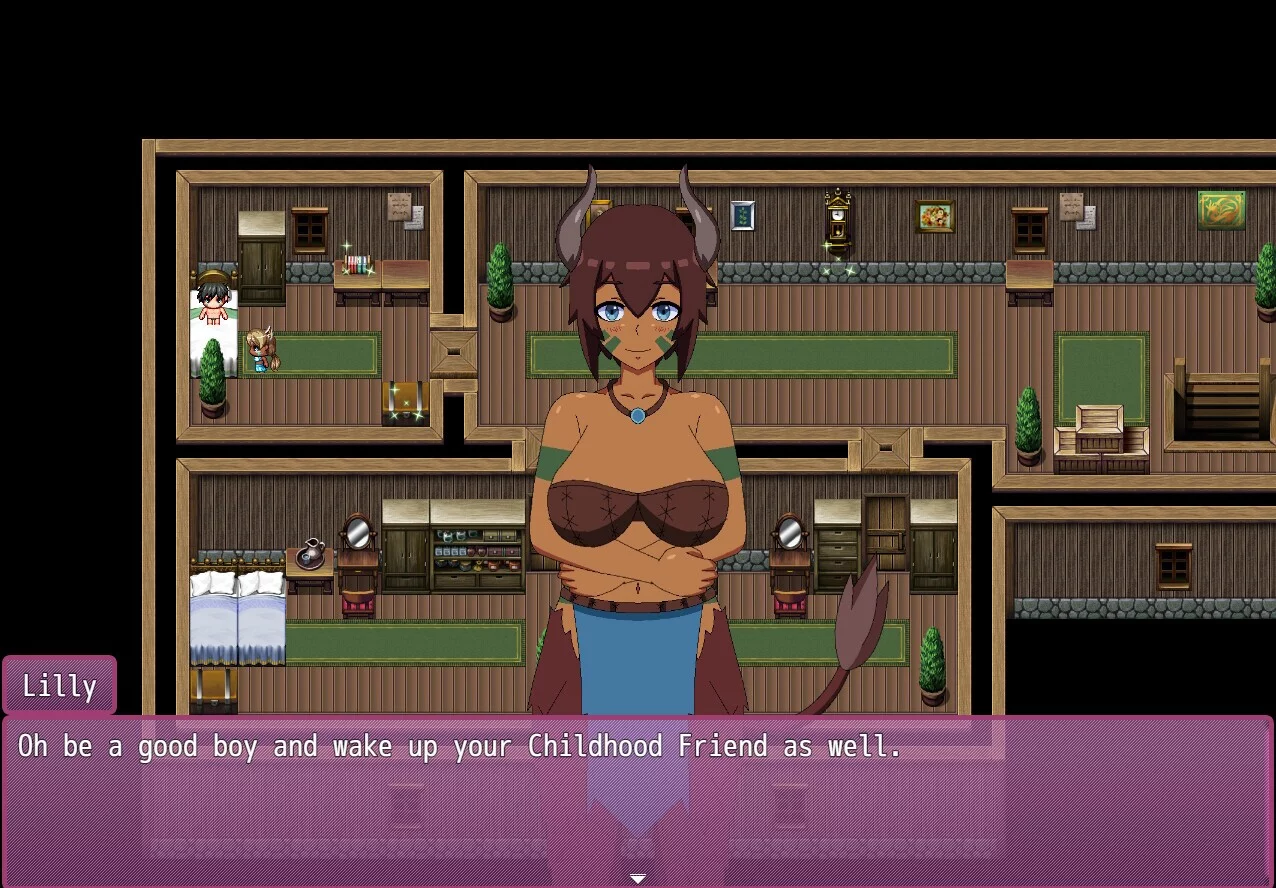 Изображение игры: My Life In A Monster Girl Paradise