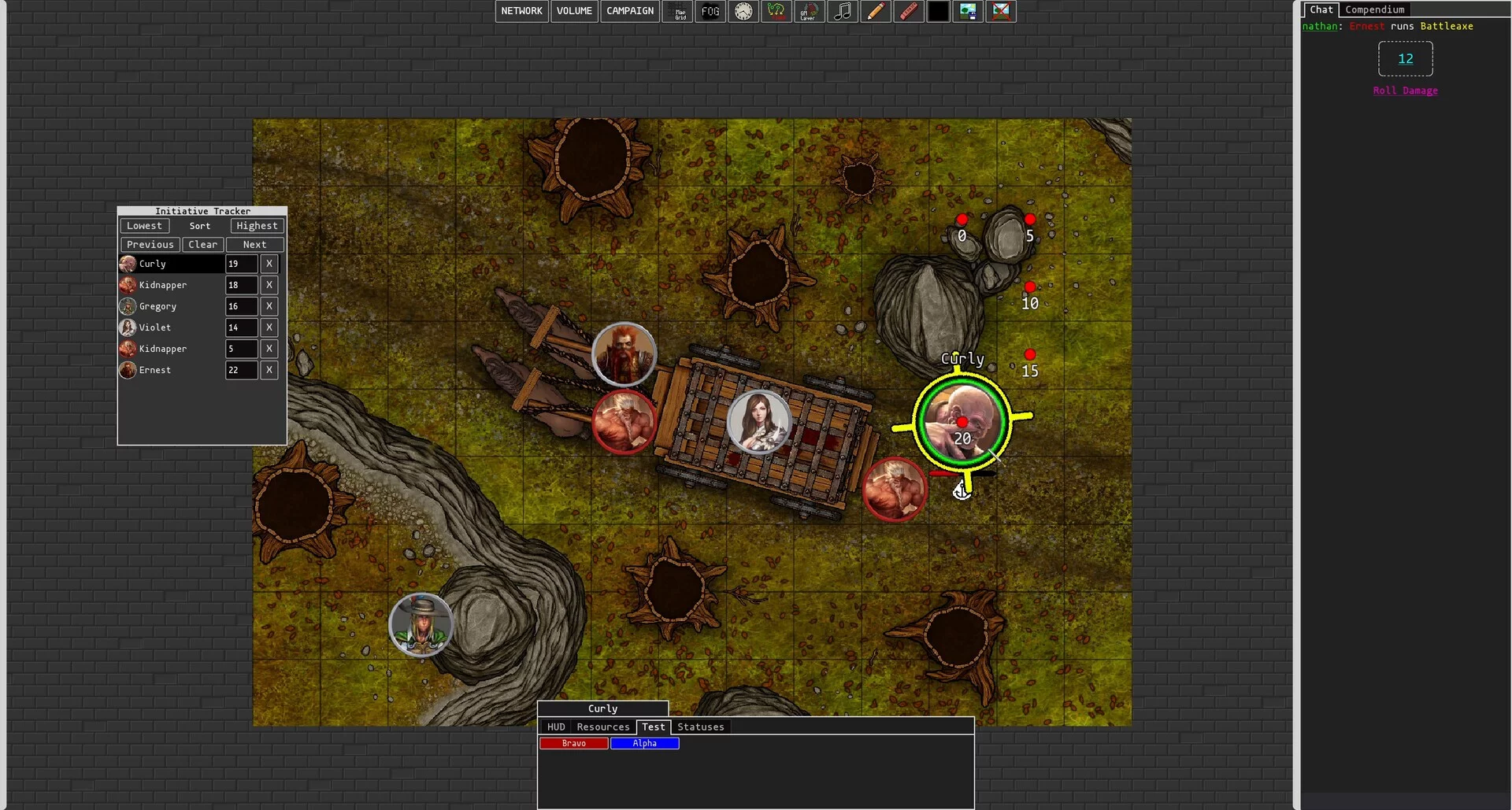 Изображение игры: Gothic Virtual Tabletop