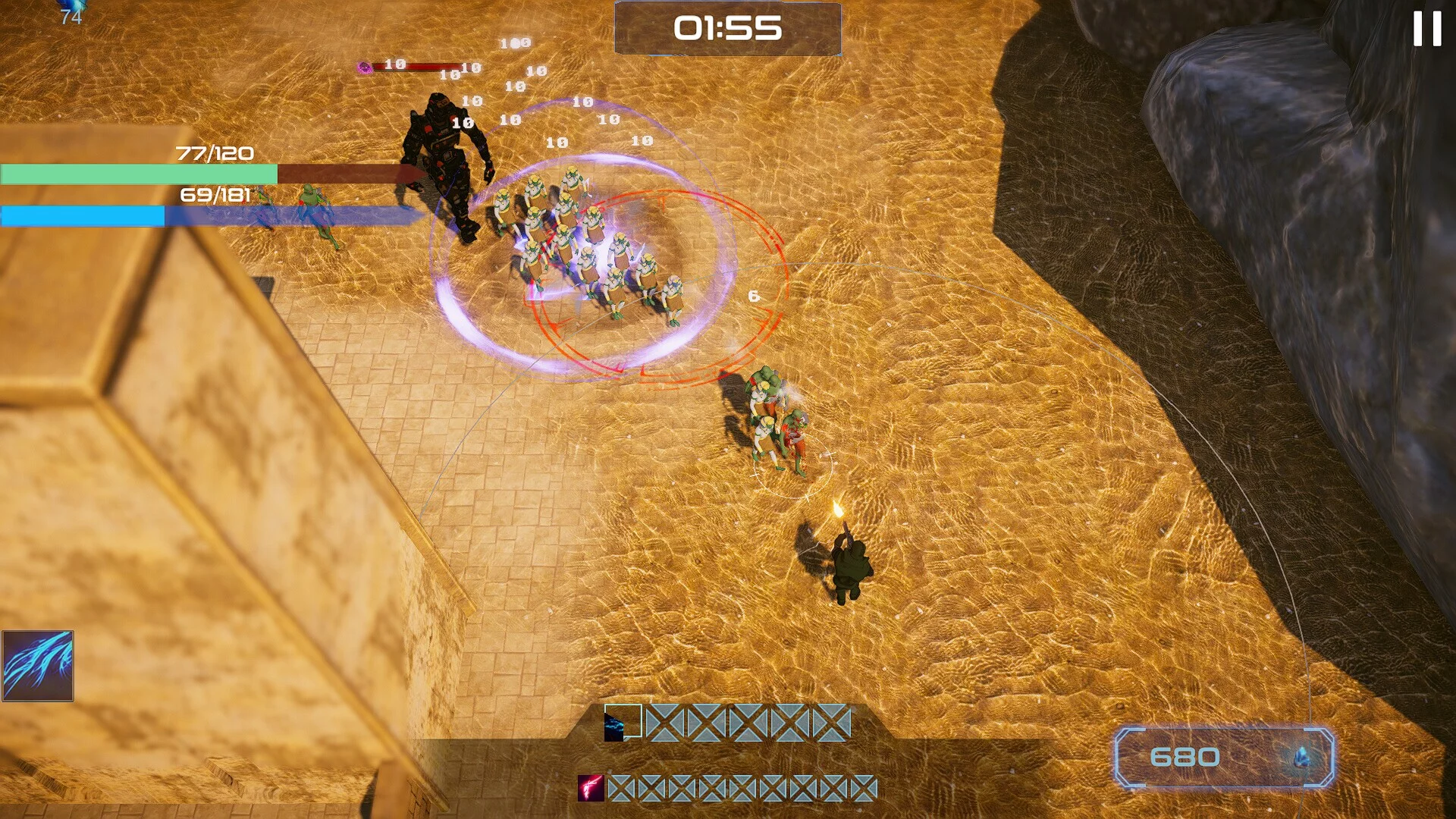 Изображение игры: Shadowbyte Survivors