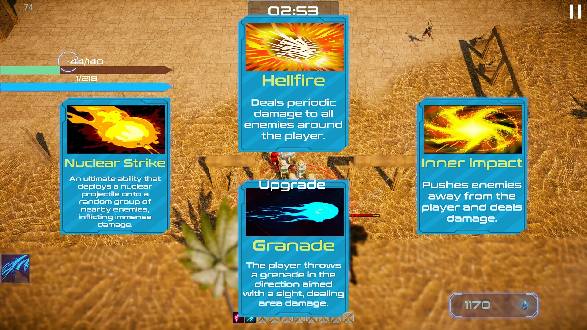 Изображение игры: Shadowbyte Survivors