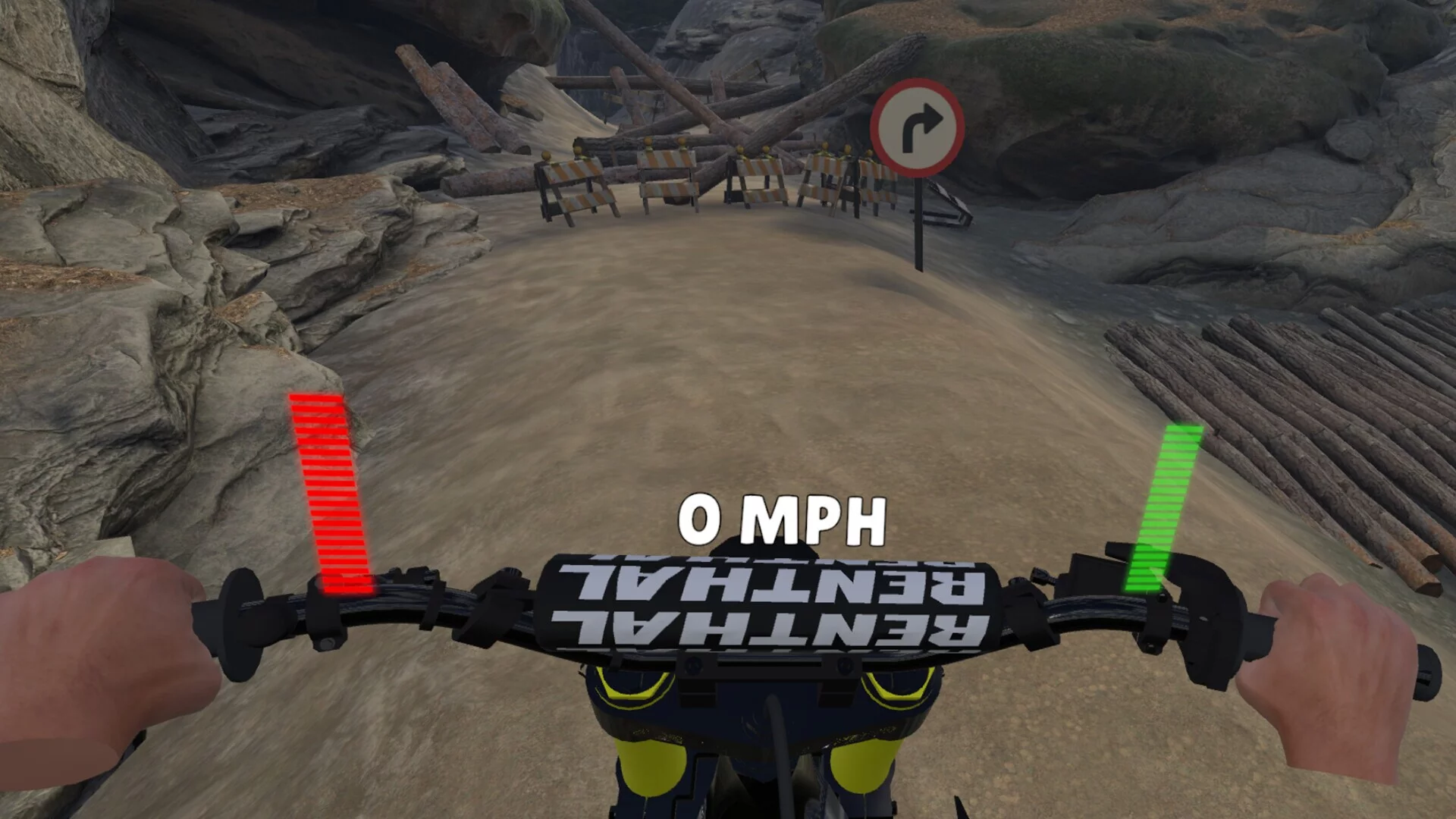 Изображение игры: OFFROAD MotorBike VR
