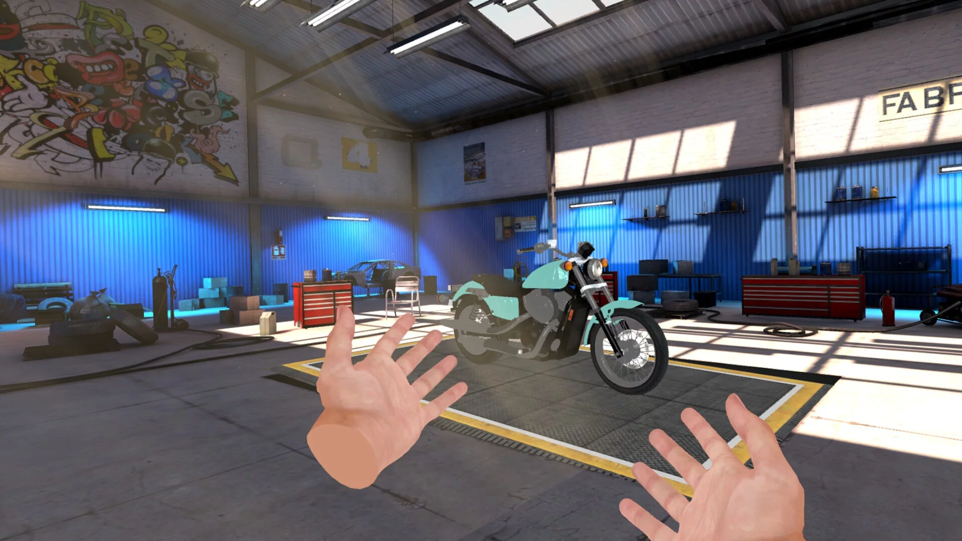 Изображение игры: OFFROAD MotorBike VR