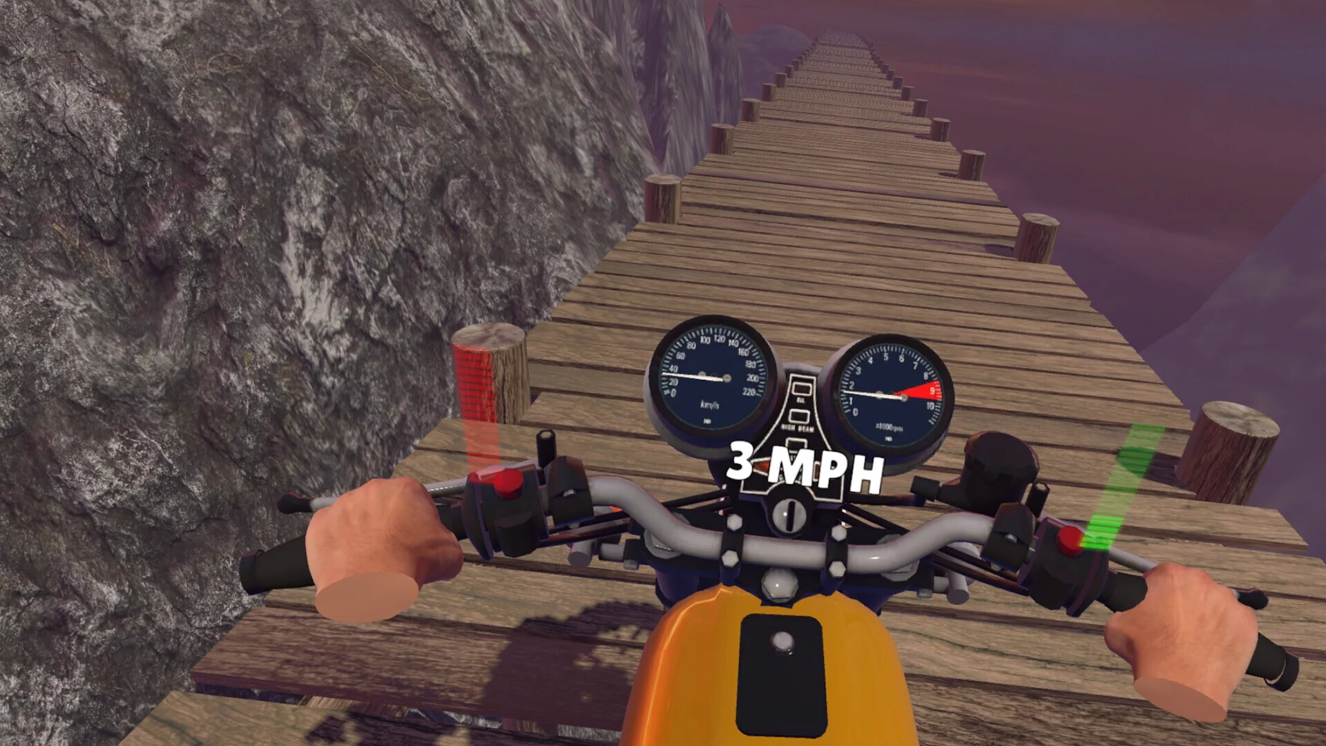 Изображение игры: OFFROAD MotorBike VR