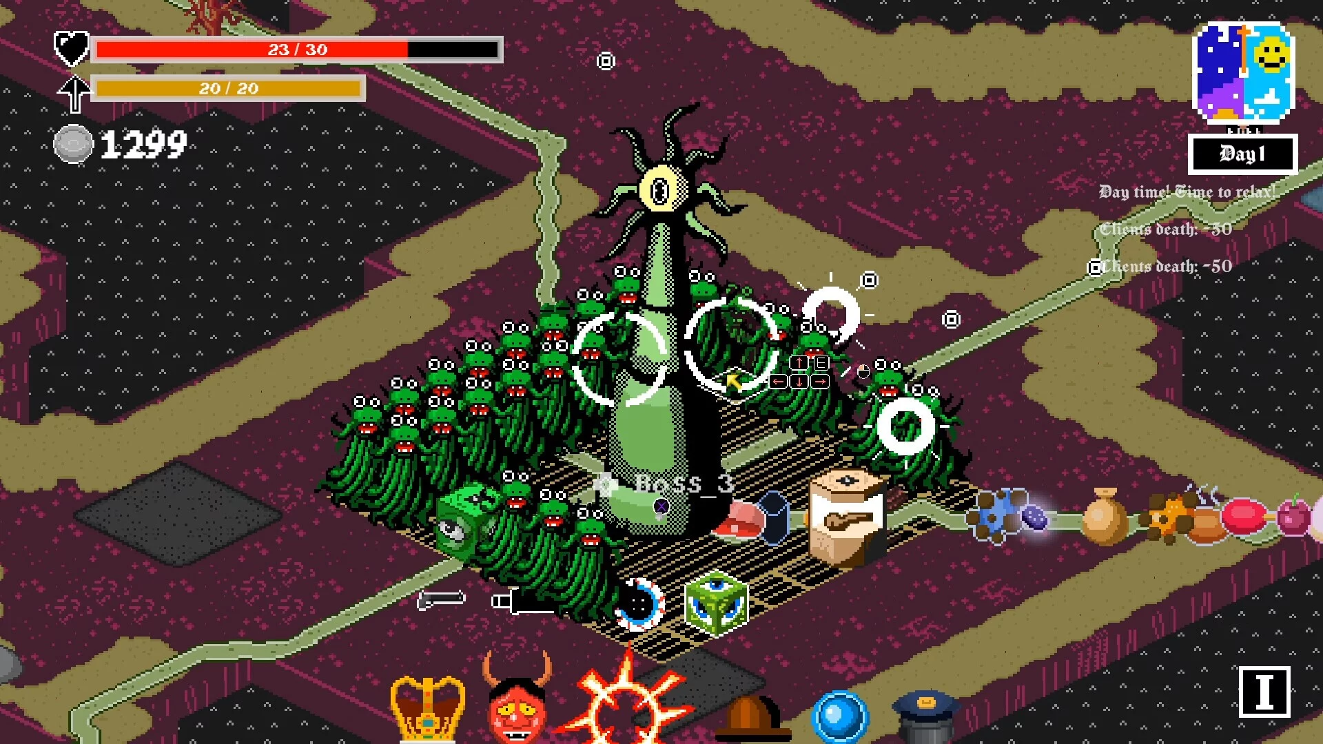 Изображение игры: Cthulhu tower