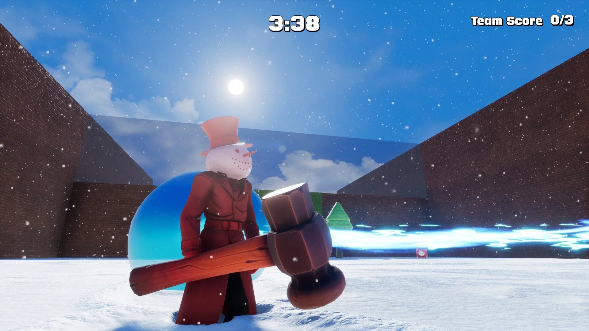 Изображение игры: Friendly Snowball