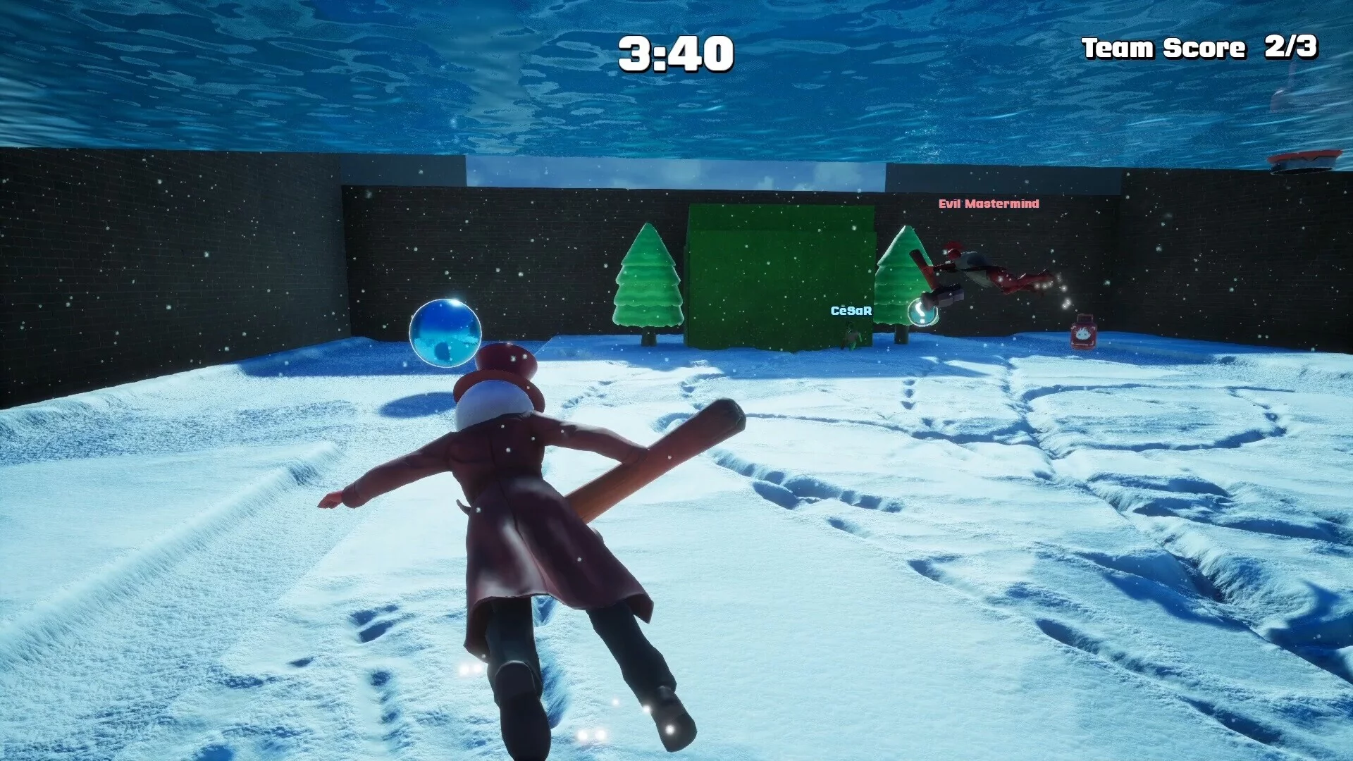 Изображение игры: Friendly Snowball