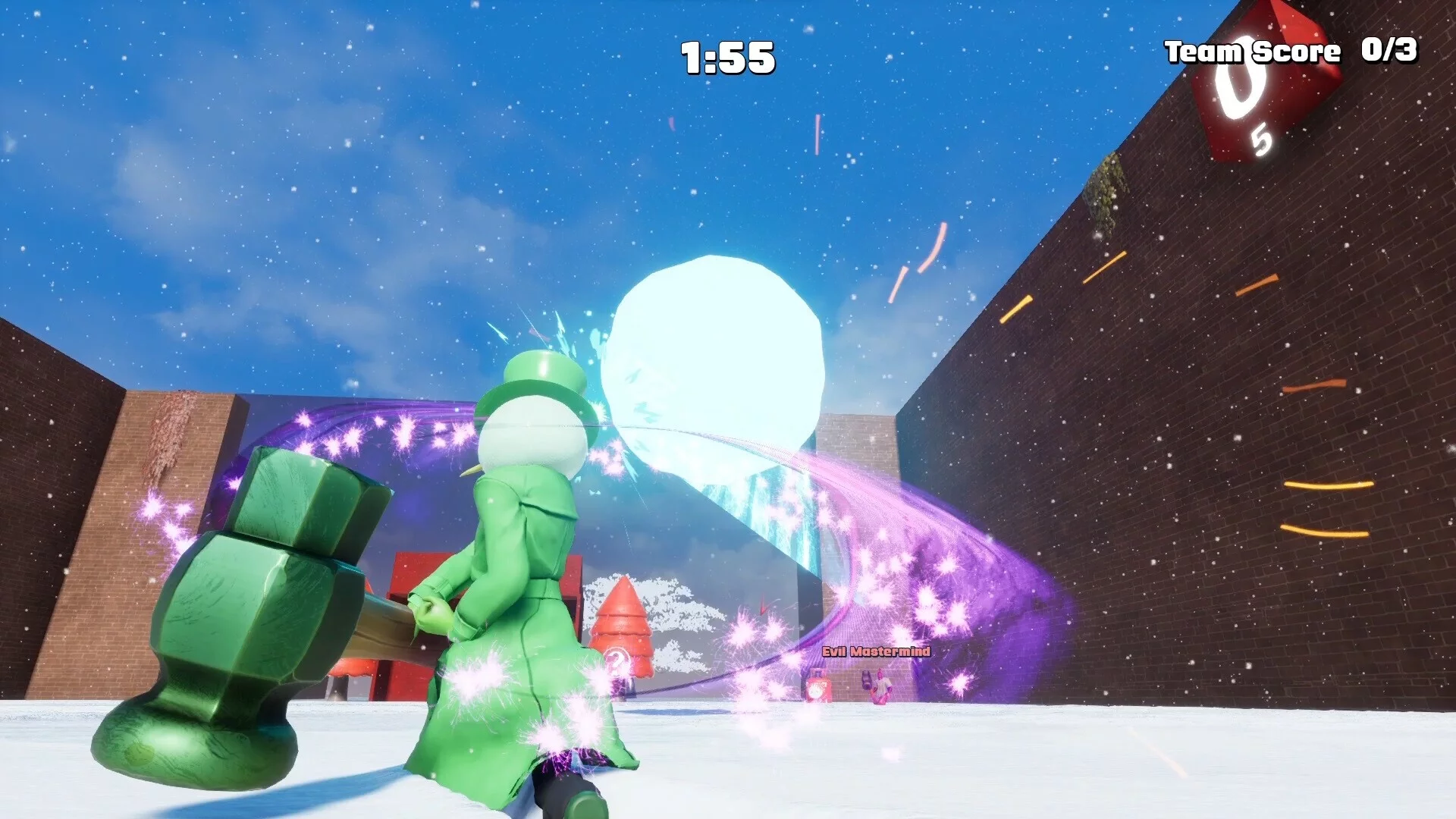 Изображение игры: Friendly Snowball