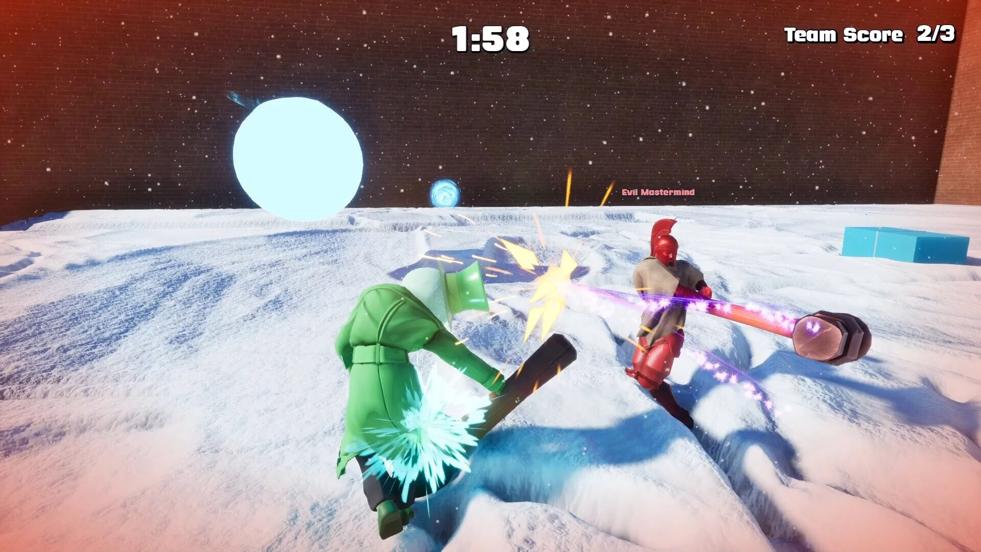 Изображение игры: Friendly Snowball