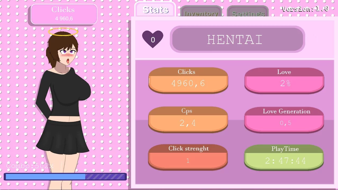 Изображение игры: Hentai Clicker