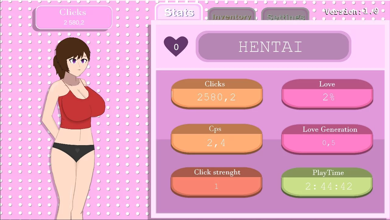 Изображение игры: Hentai Clicker