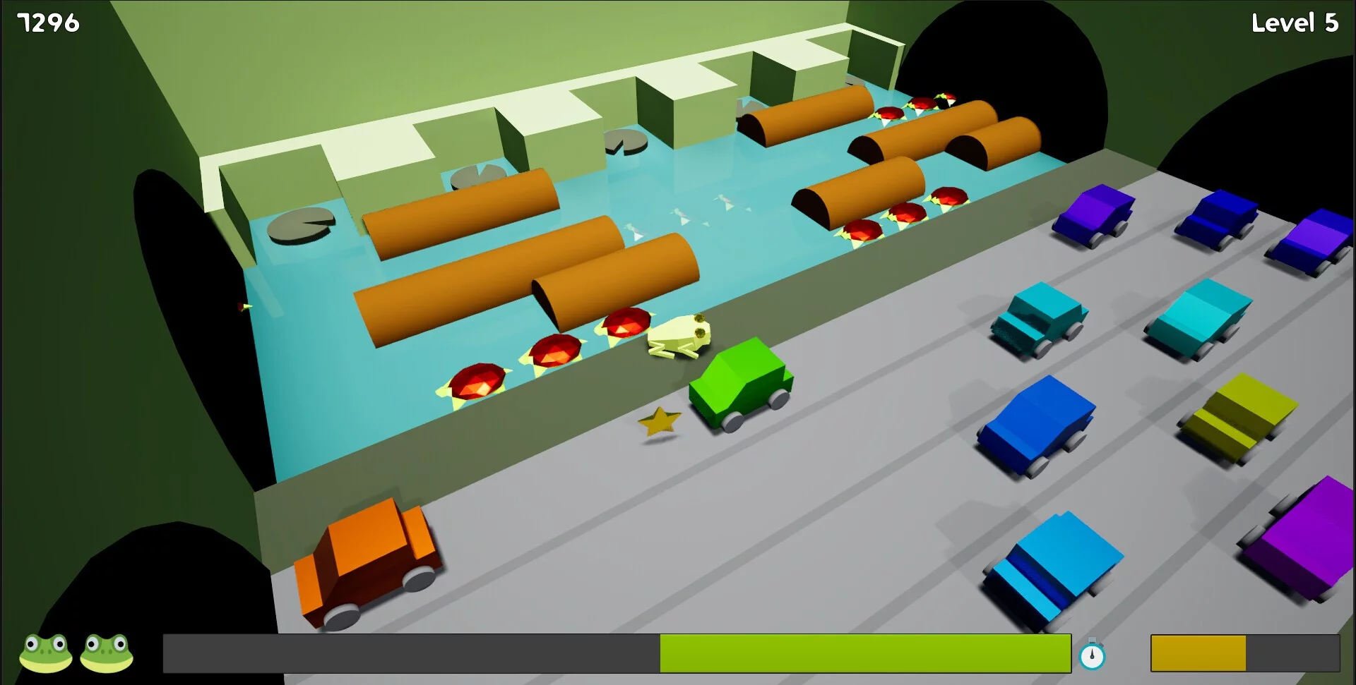 Изображение игры: Road Toad