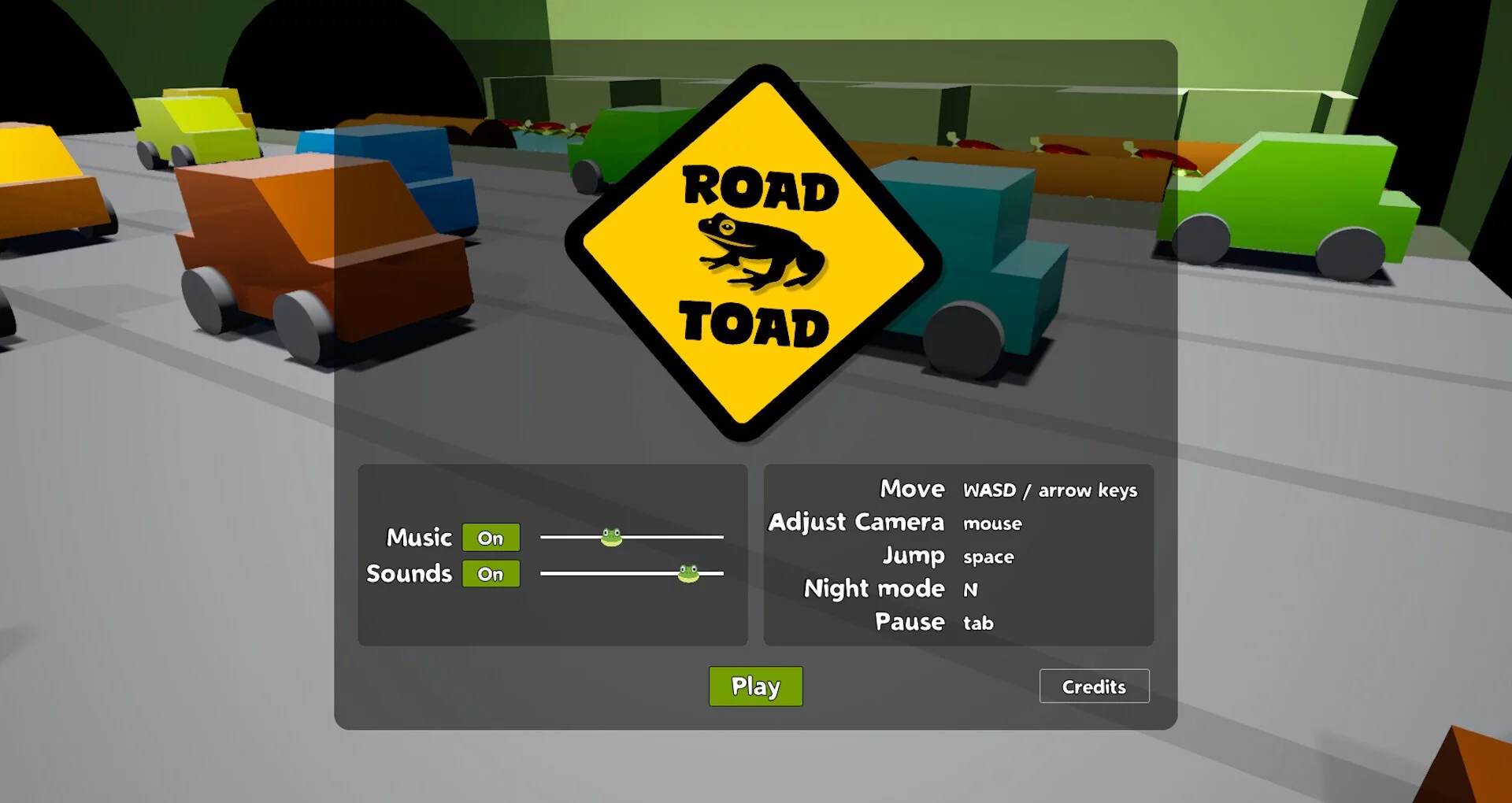 Изображение игры: Road Toad