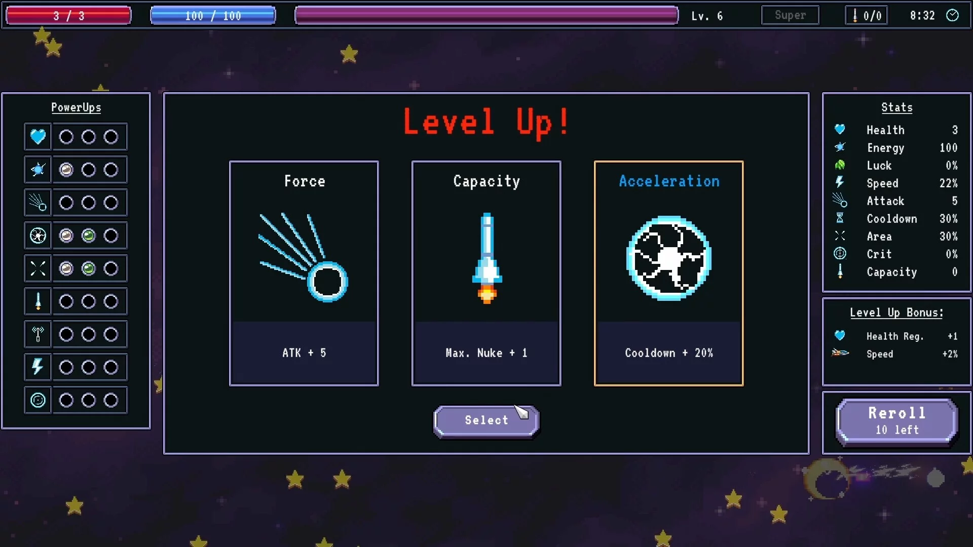 Изображение игры: Space Strider