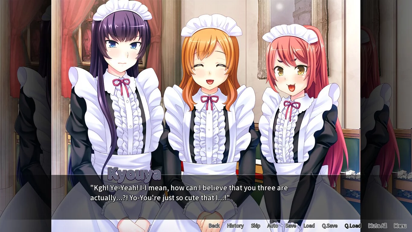Изображение игры: Otoko Orgy at Maid Boy Manor
