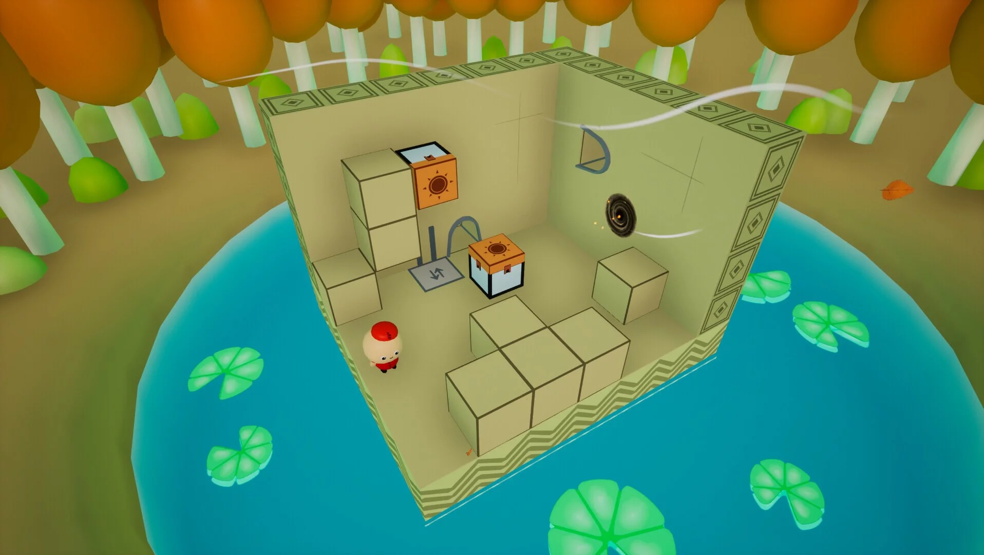 Изображение игры: Humpi and Hemicube