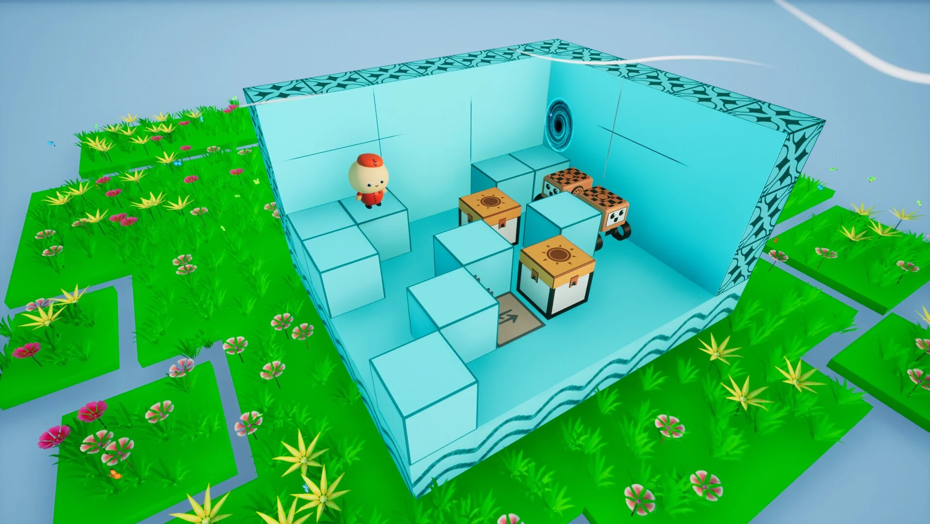 Изображение игры: Humpi and Hemicube