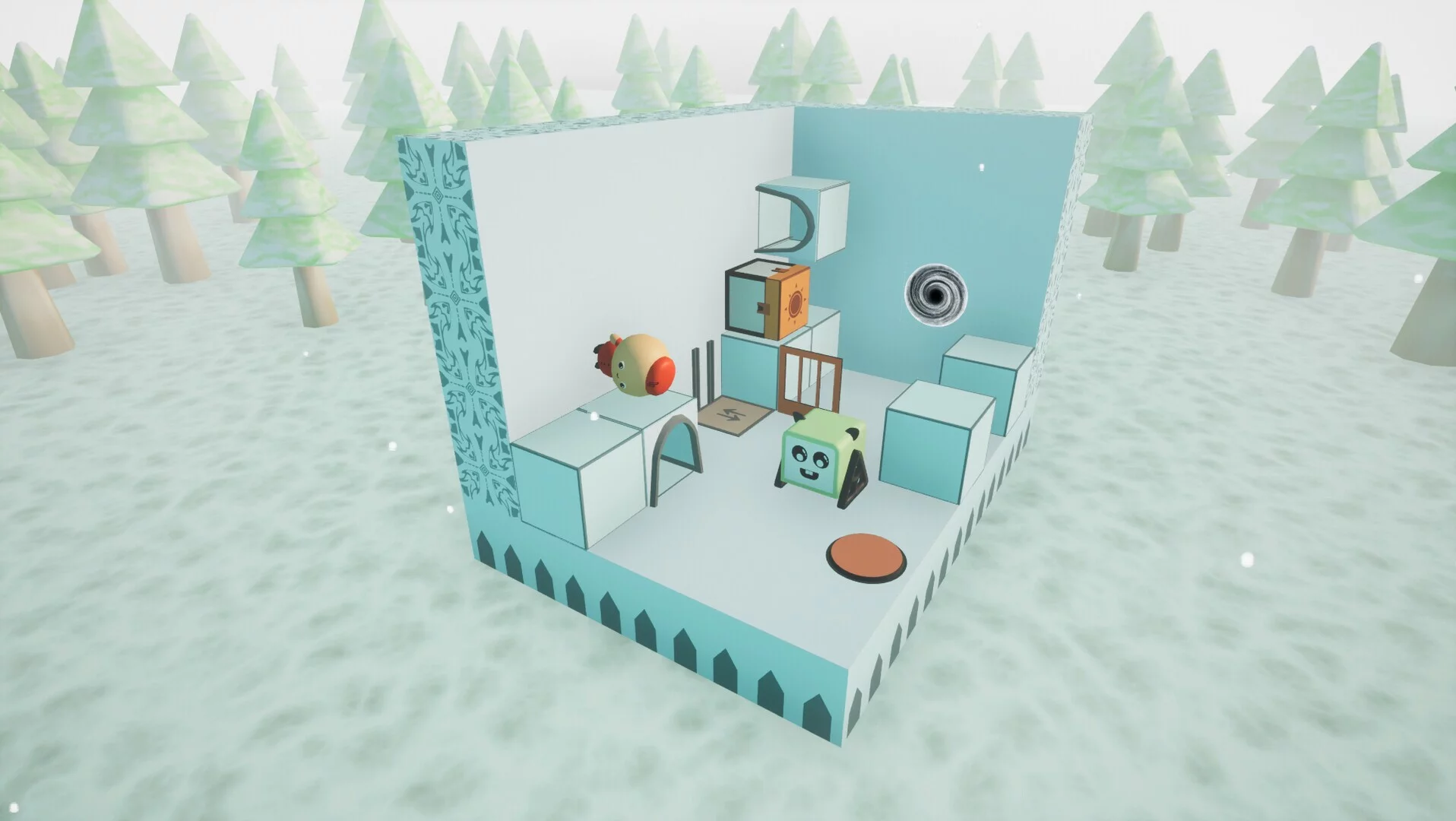Изображение игры: Humpi and Hemicube