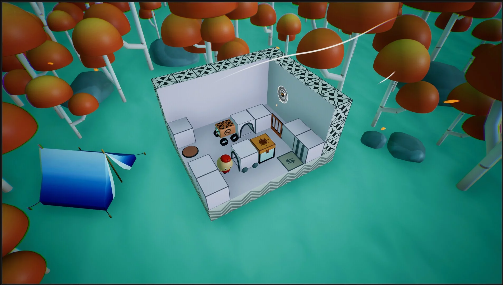 Изображение игры: Humpi and Hemicube