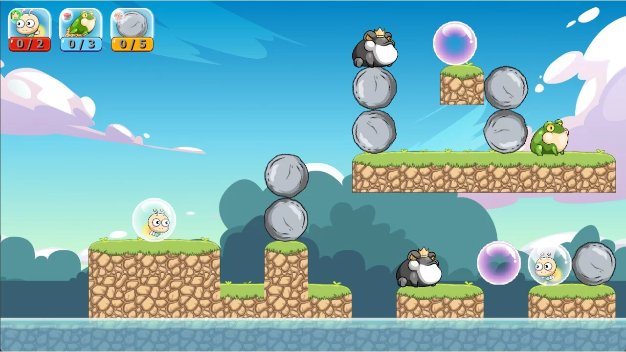 Изображение игры: Frog Story: The Power Tongue