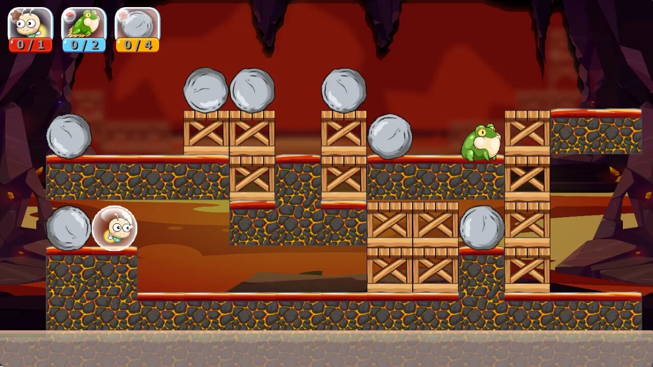 Изображение игры: Frog Story: The Power Tongue