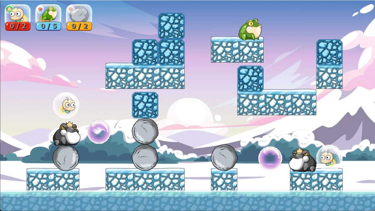Изображение игры: Frog Story: The Power Tongue
