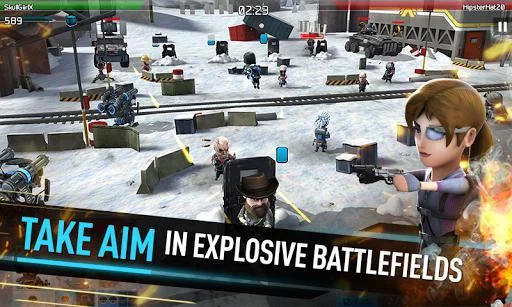 Изображение игры: WarFriends: PvP Shooter Game