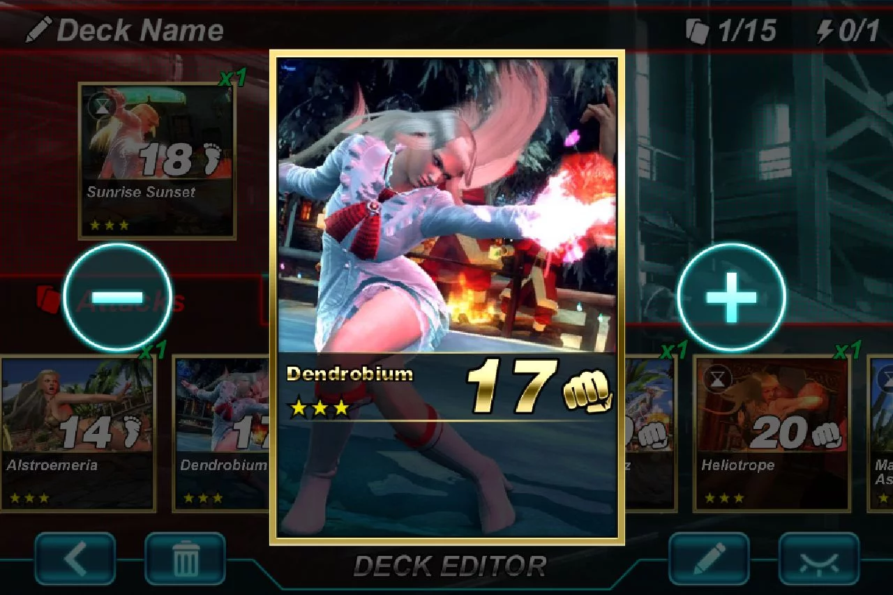 Изображение игры: Tekken Card Tournament