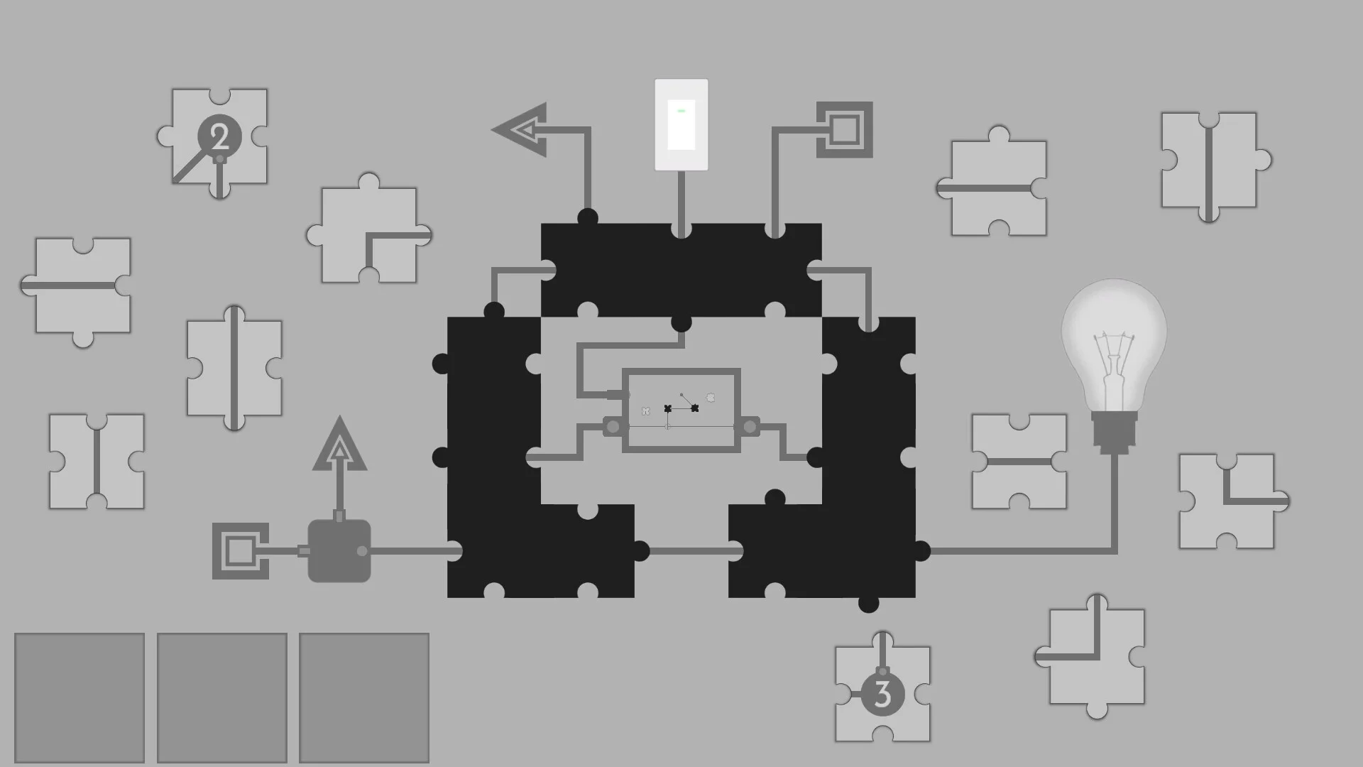 Изображение игры: Turn on the light - Jigsaw