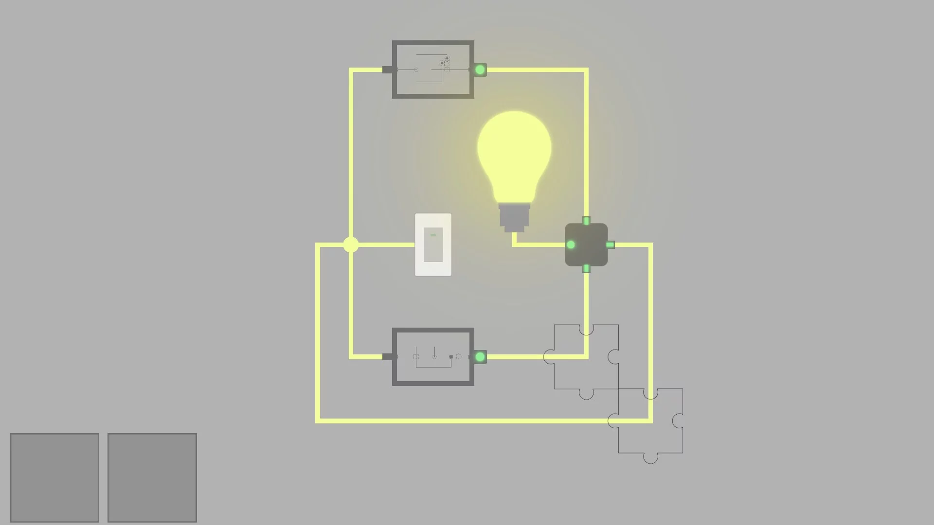 Изображение игры: Turn on the light - Jigsaw