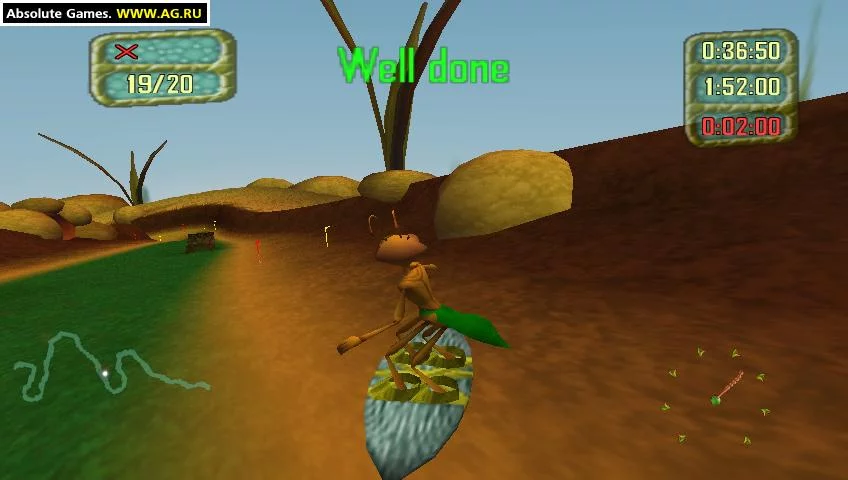 Изображение игры: Antz Extreme Racing