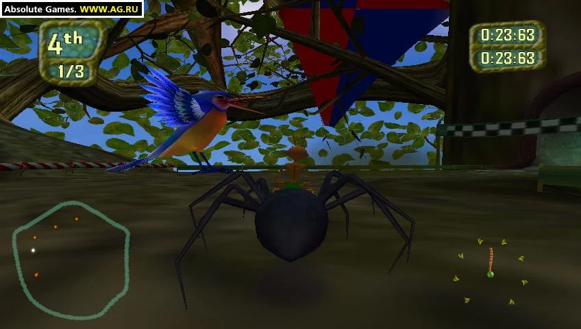 Изображение игры: Antz Extreme Racing