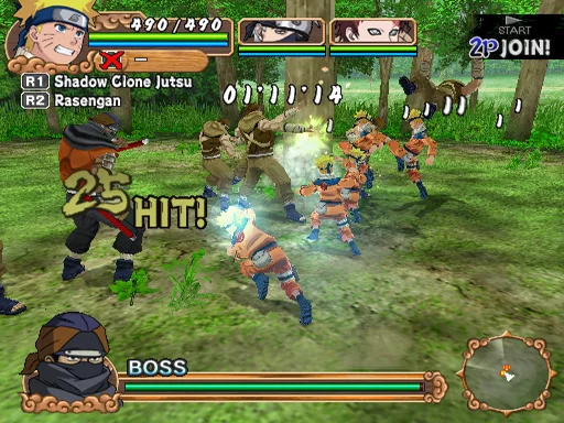 Изображение игры: Naruto: Uzumaki Chronicles 2
