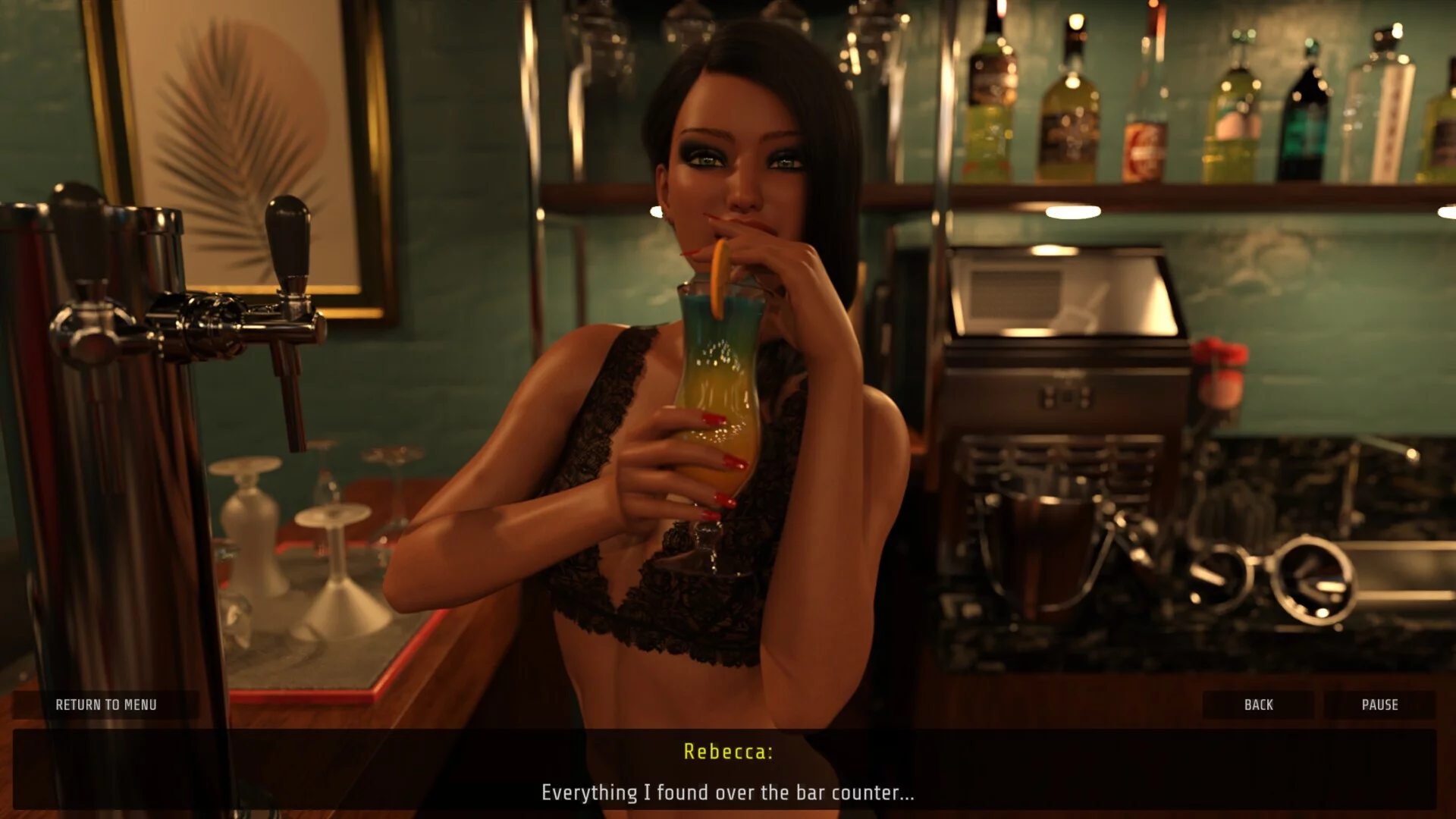 Изображение игры: Sex Simulator - Naughty Waitress