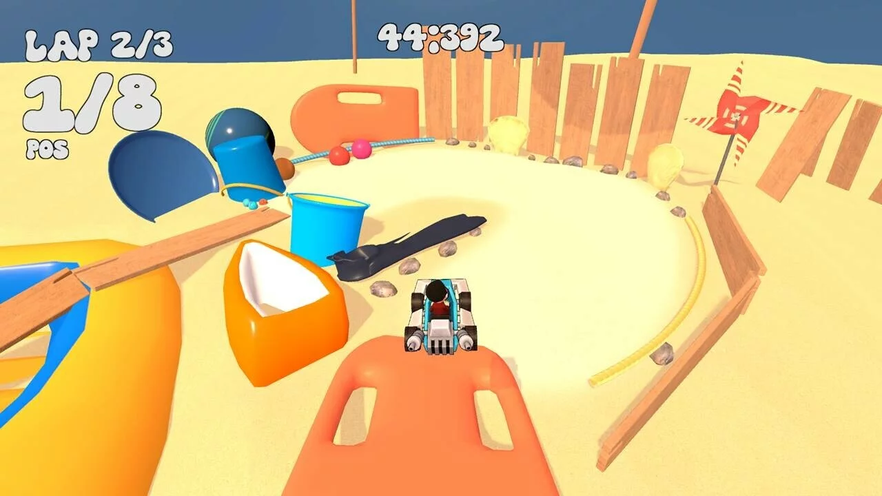 Изображение игры: Super Kart Mini Car Race