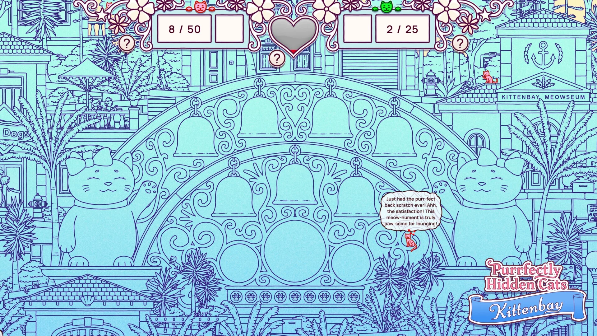 Изображение игры: Purrfectly Hidden Cats - Kittenbay