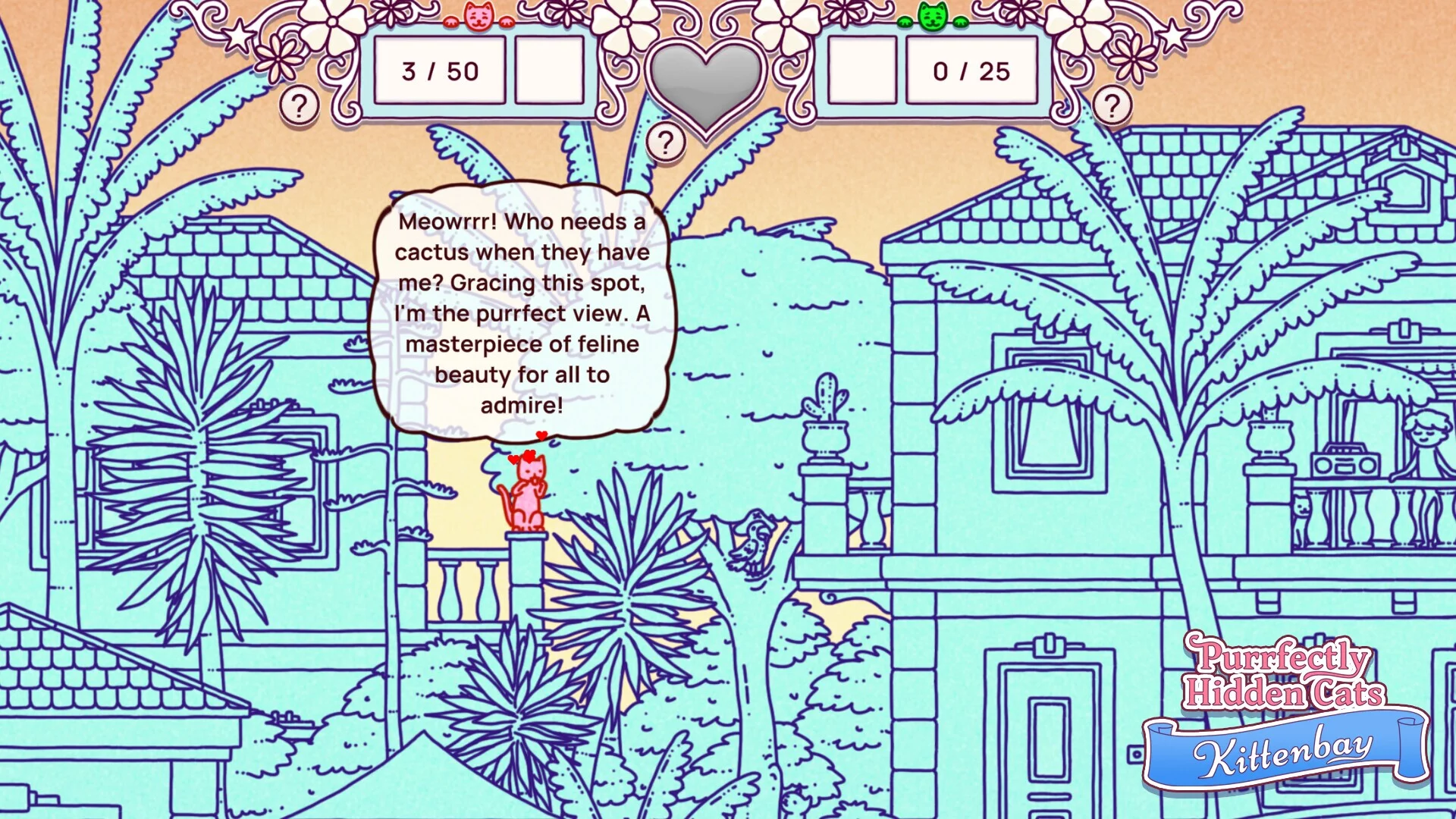 Изображение игры: Purrfectly Hidden Cats - Kittenbay