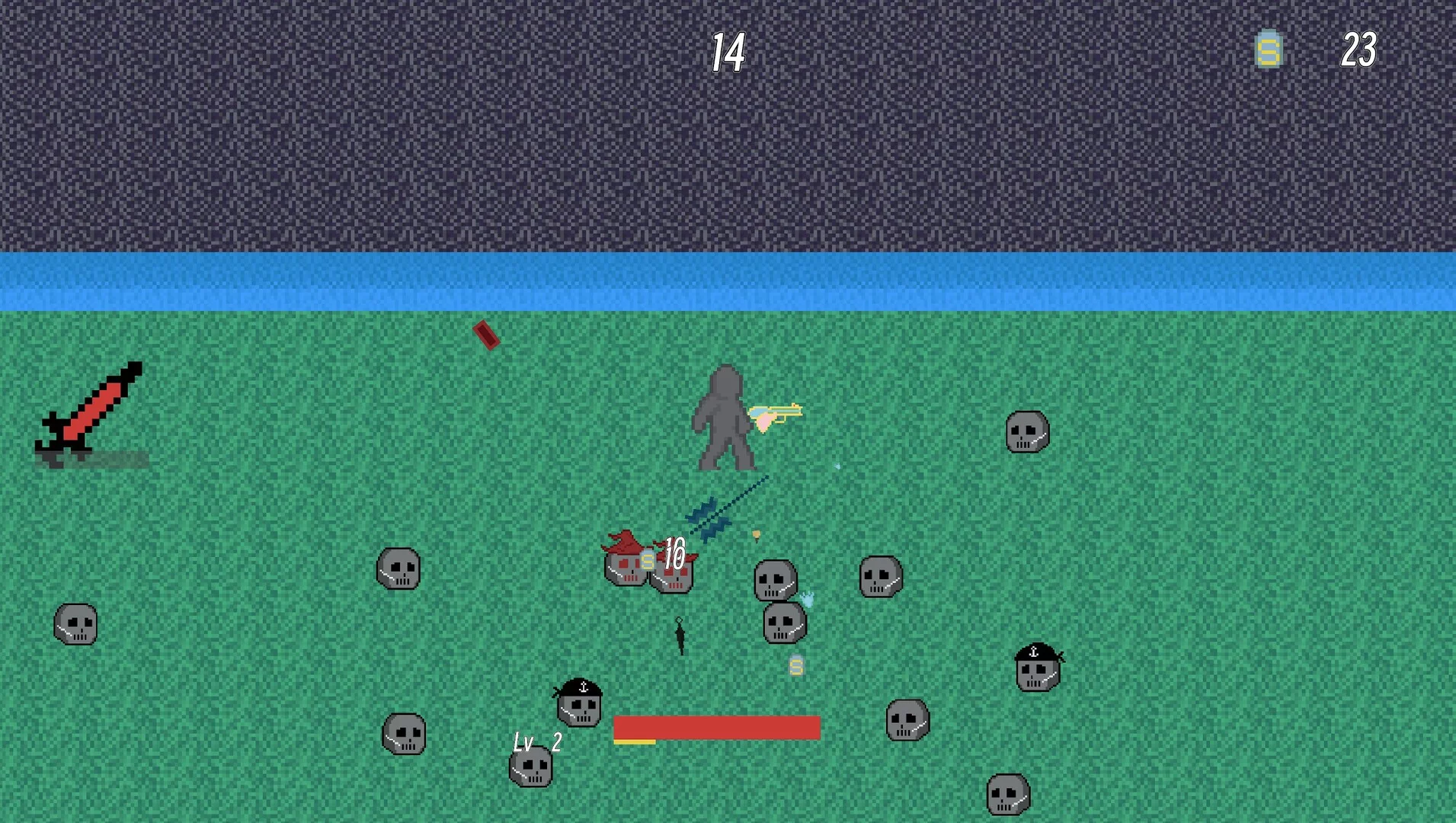 Изображение игры: Skeleton War