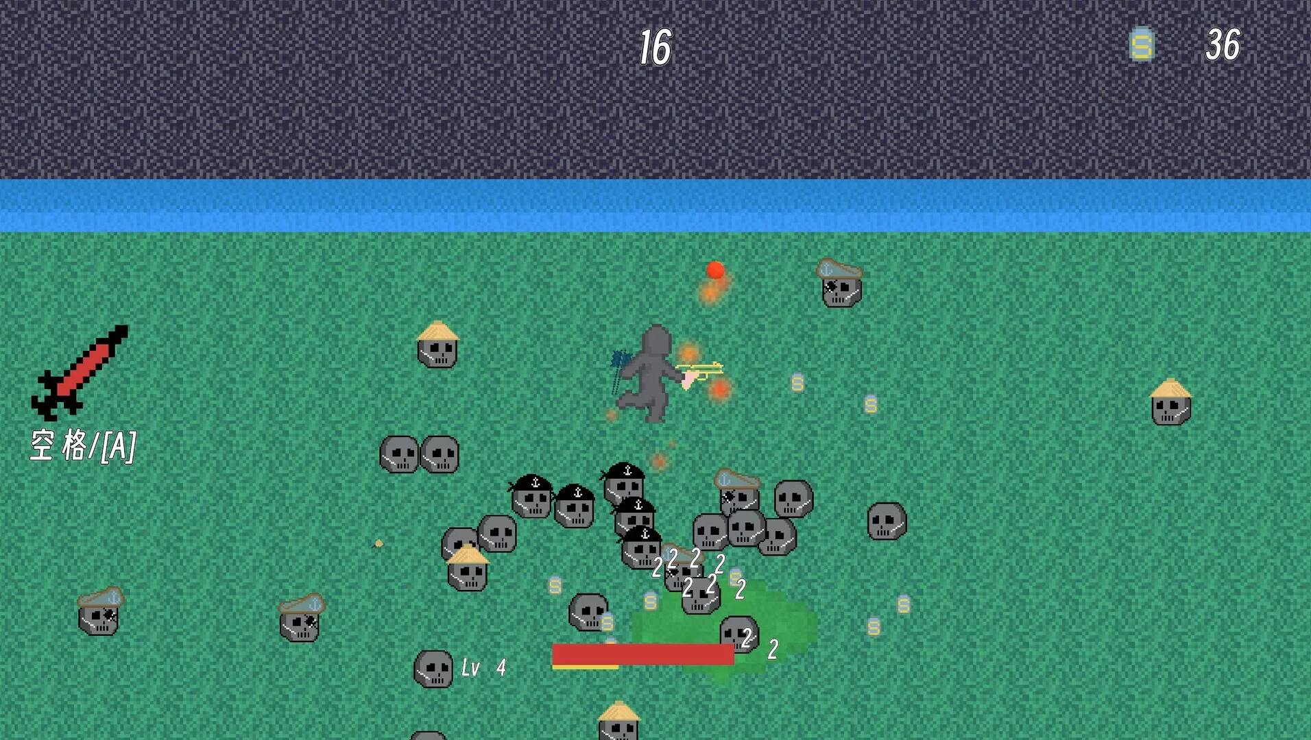 Изображение игры: Skeleton War