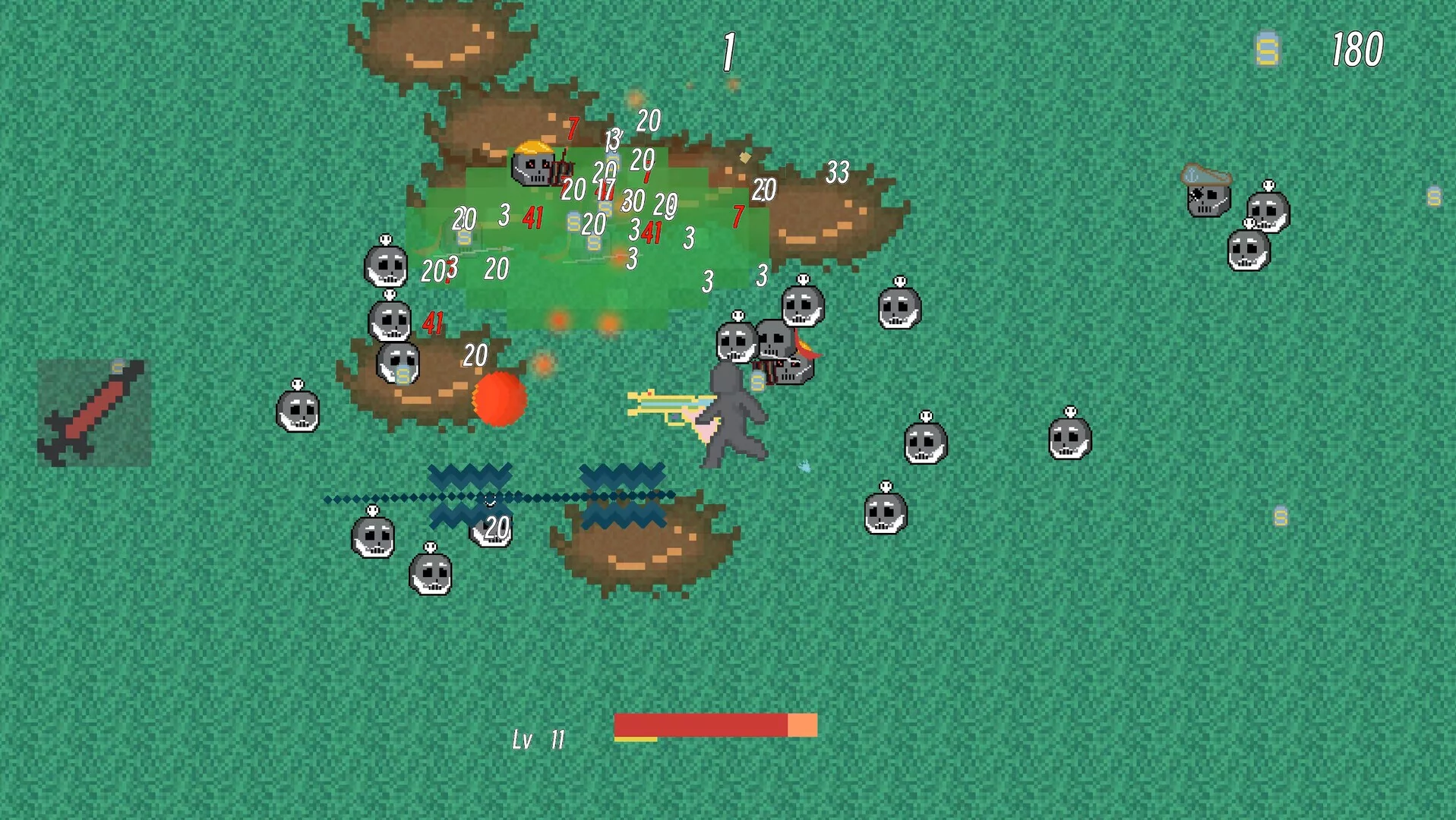Изображение игры: Skeleton War