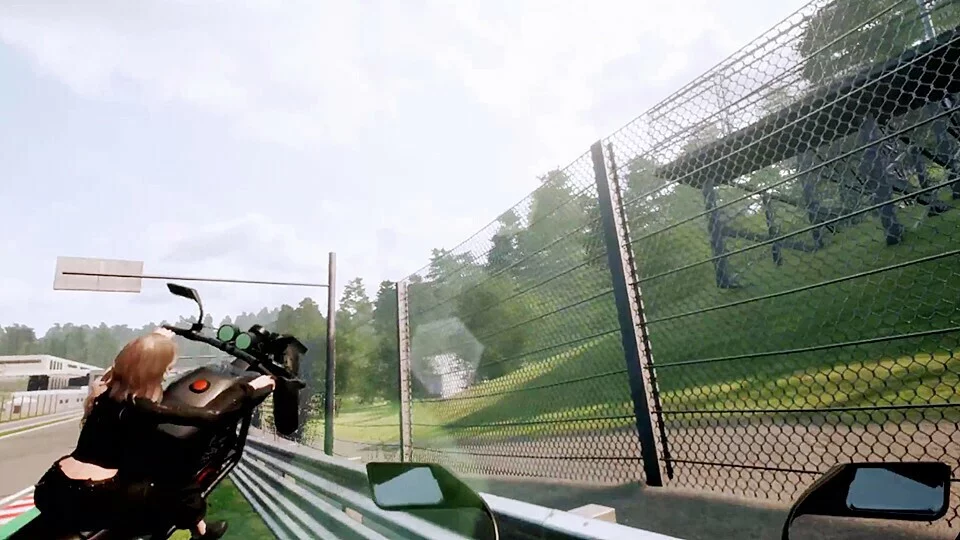 Изображение игры: Moto Rally Racing VR