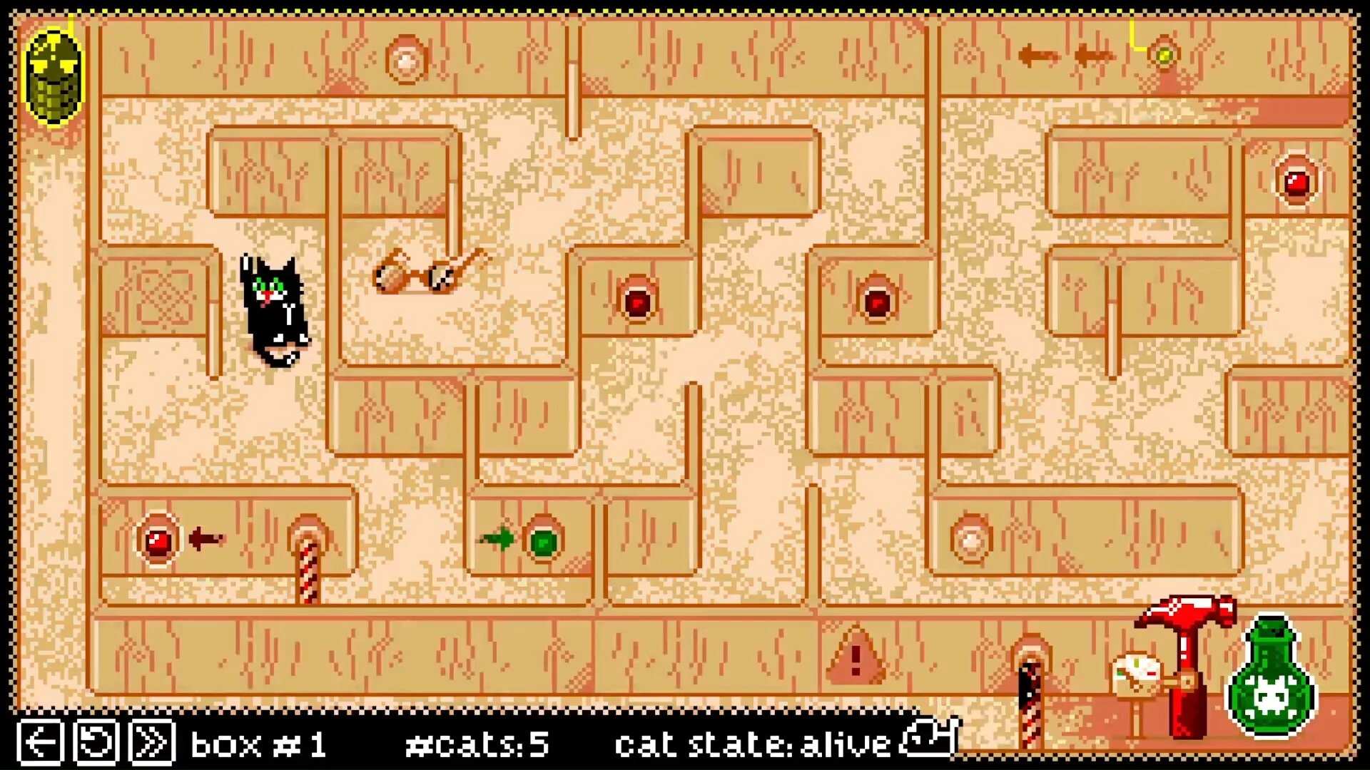 Изображение игры: Schrodinger's Cat Experiment (SCE)